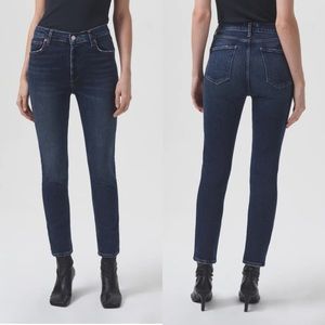 Agolde Nico high rise slim fit jeans